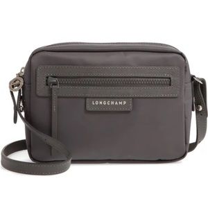 NWOT Longchamp LePliage Neo Crossbody- dark grey